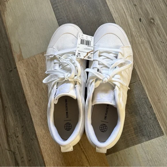 adidas White Athletic Shoes - Picture 3 of 10